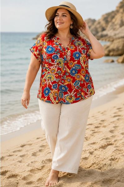 Immagine di FLOWY AND CASUAL SUMMER  BLOUSE